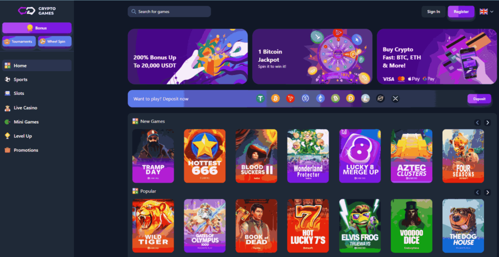 Crypto-games crypto casino app