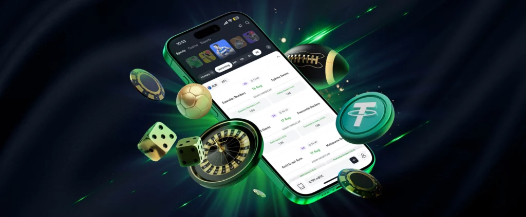 Sportsbet.io crypto casino app
