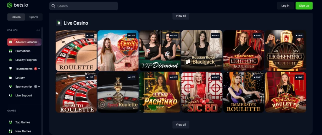 bets io crypto casino mobile app