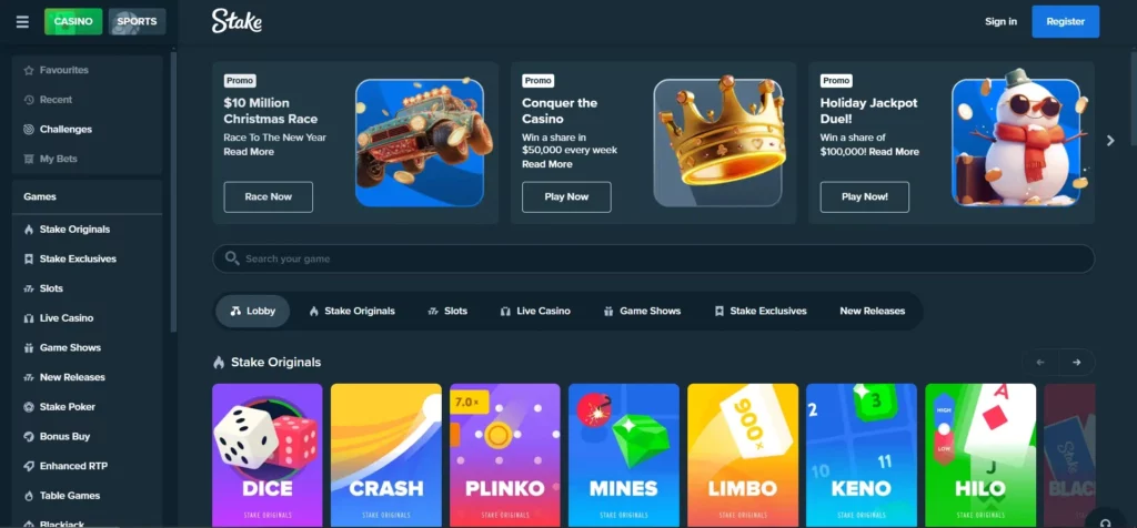 stake.com crypto casino app